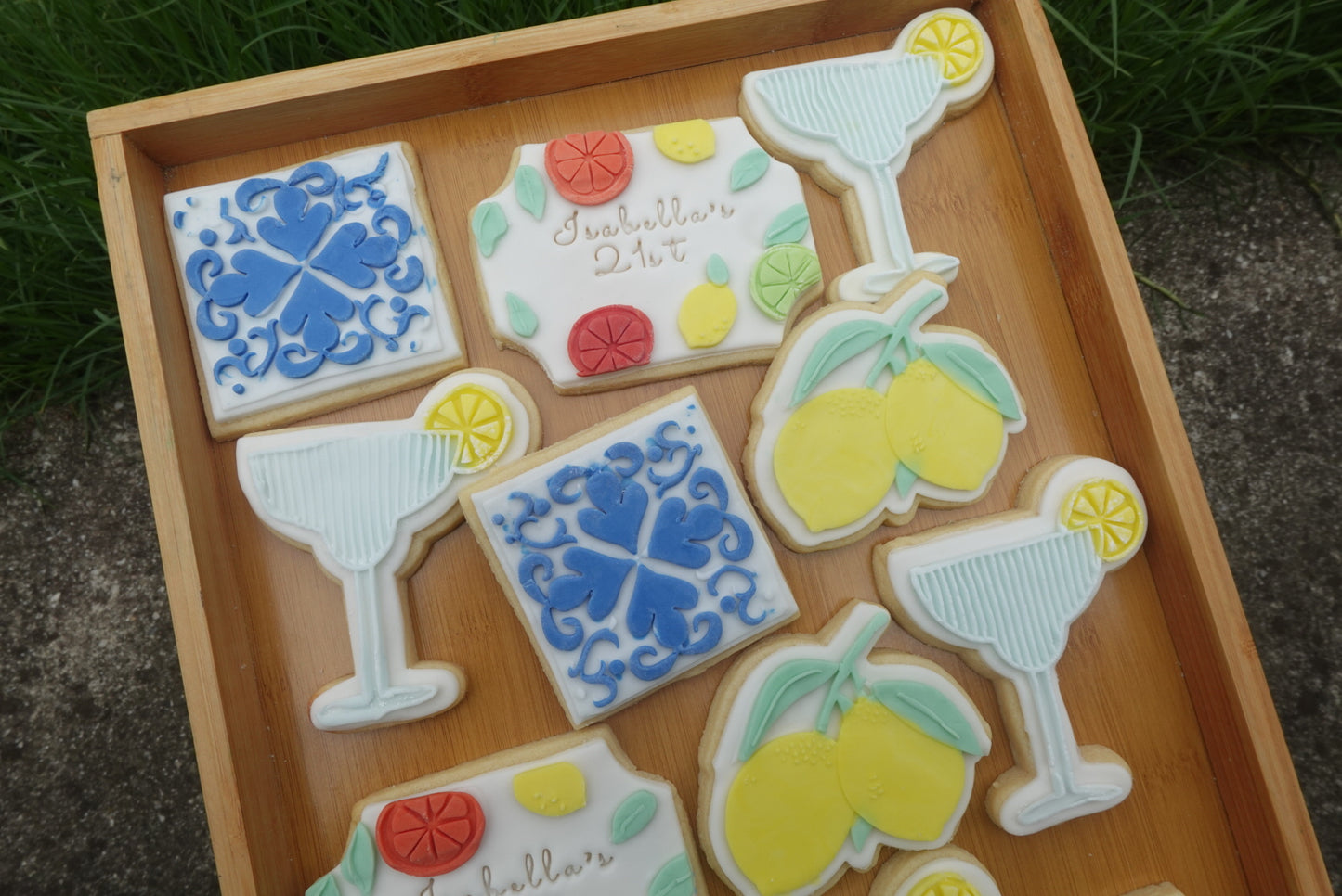 Amalfi Coast Theme Cookie