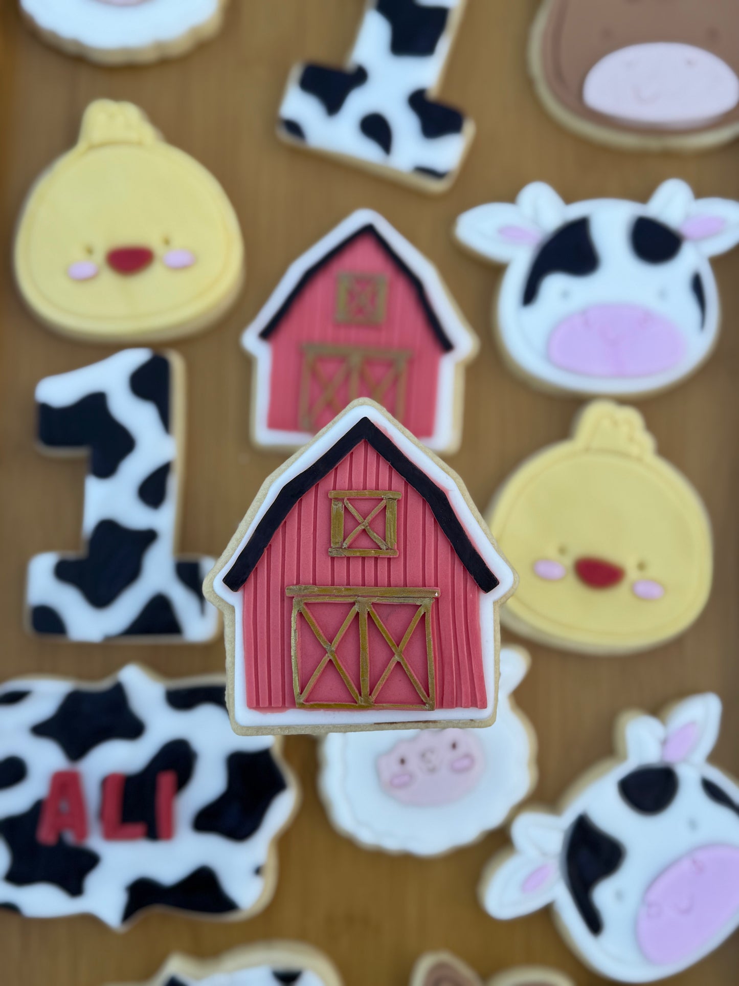 Farm Theme Cookies