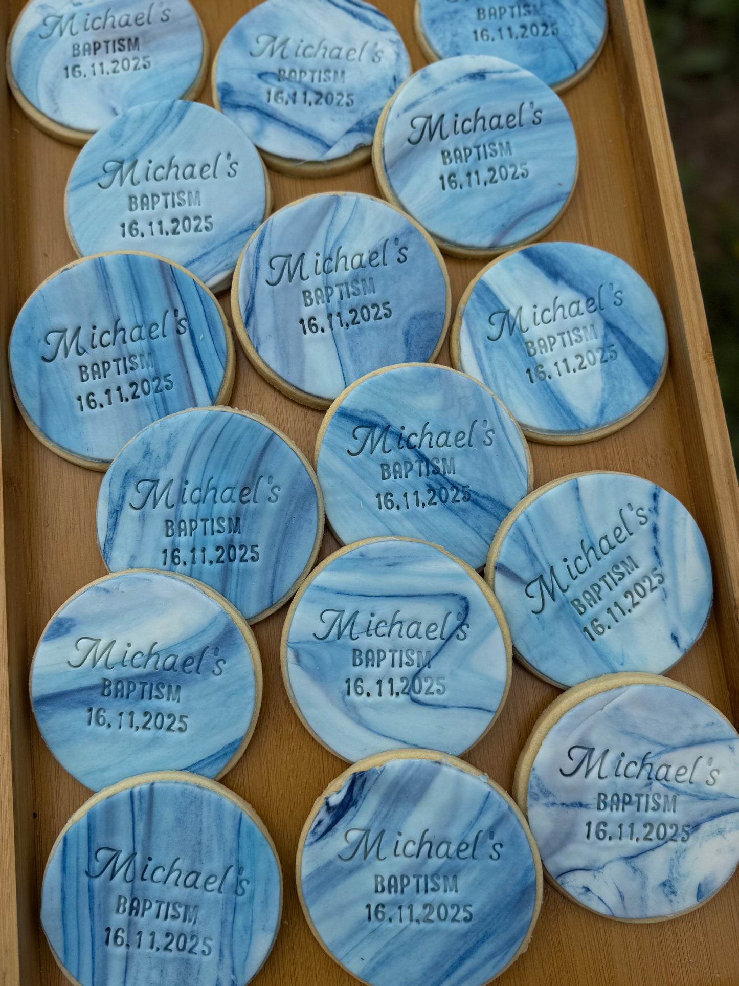 Marble Design Cookie