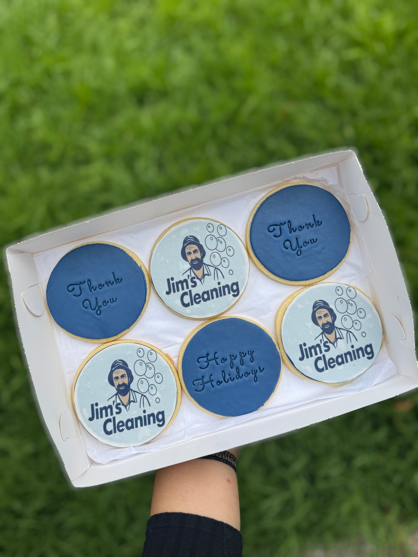 Corporate Logo Cookie Box