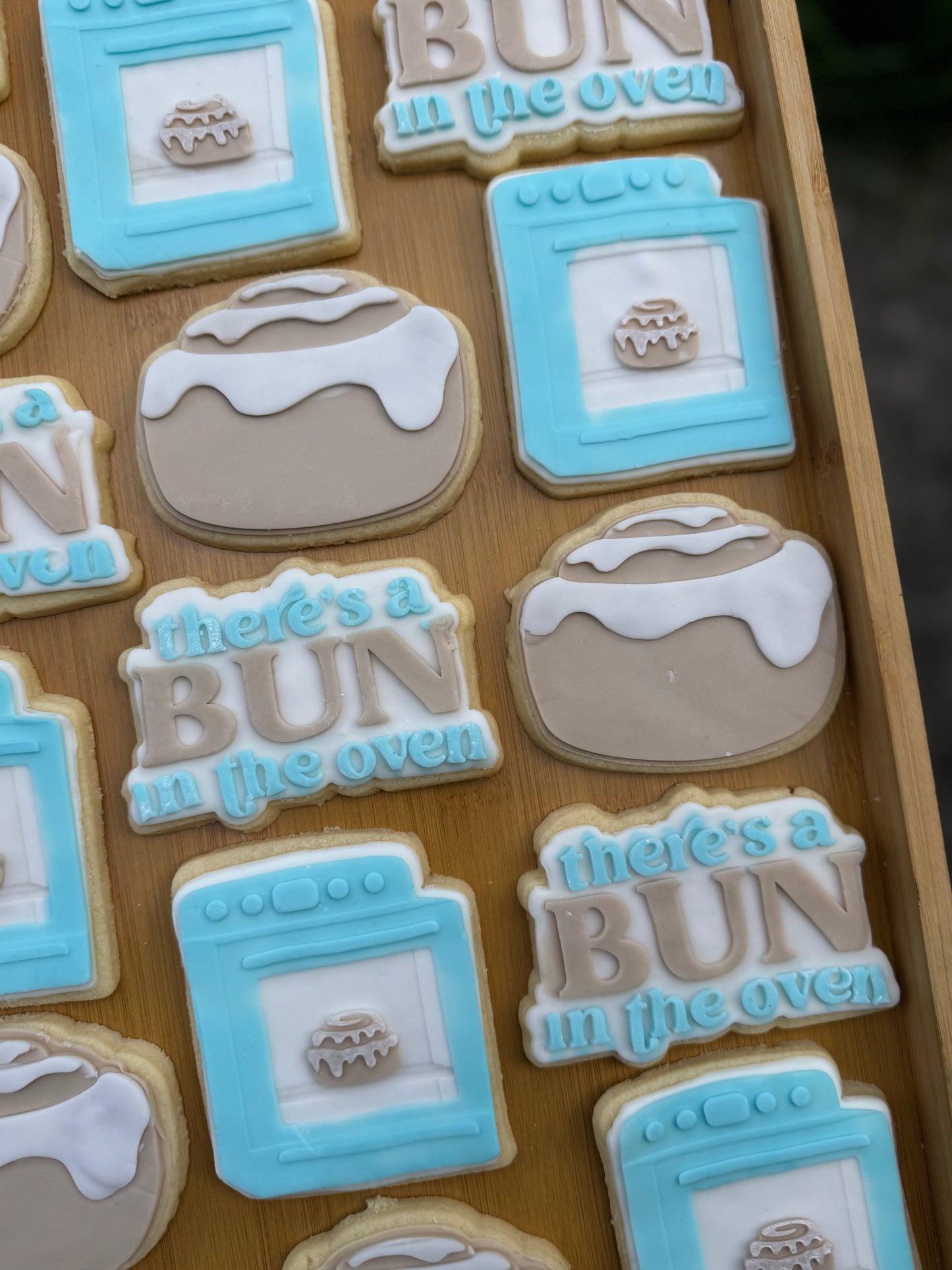 There's a Bun in the Oven Cookie
