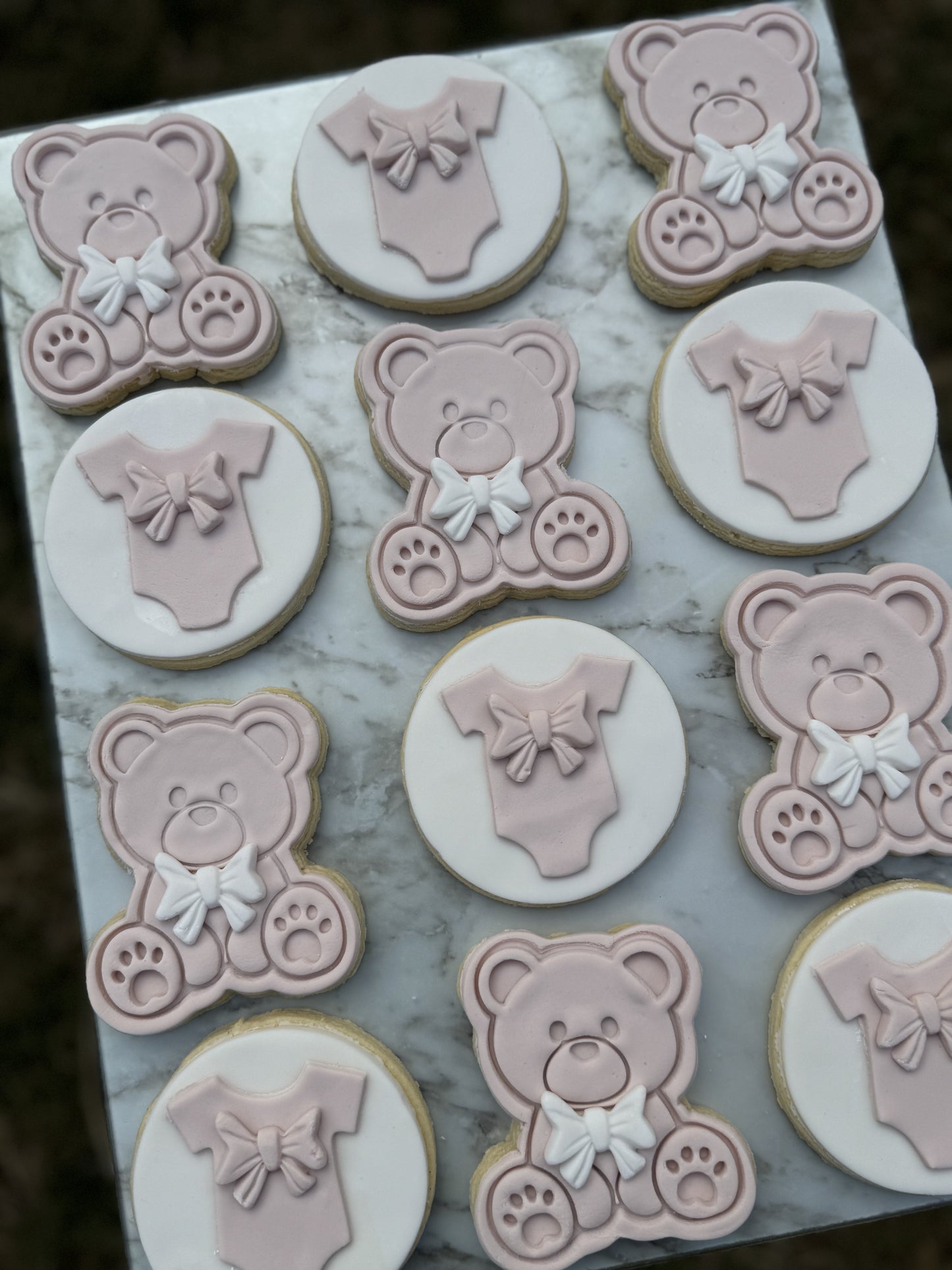Baby Shower Mix Cookies