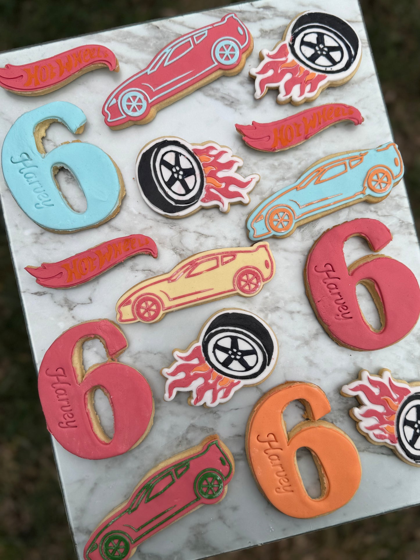 Hot Wheels Cookies