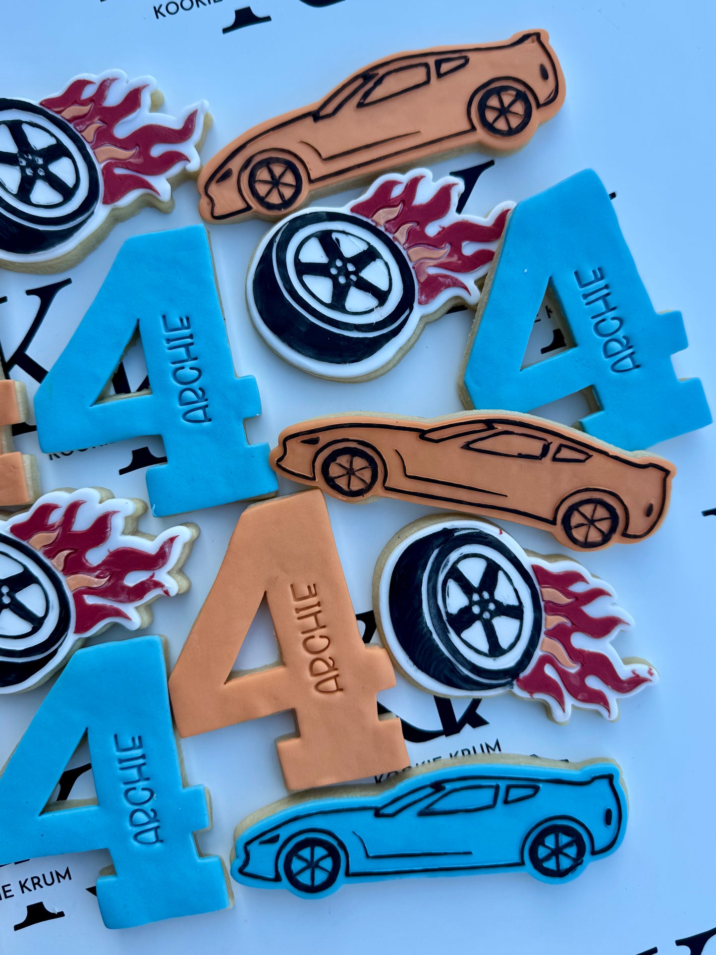 Hot Wheels Cookies