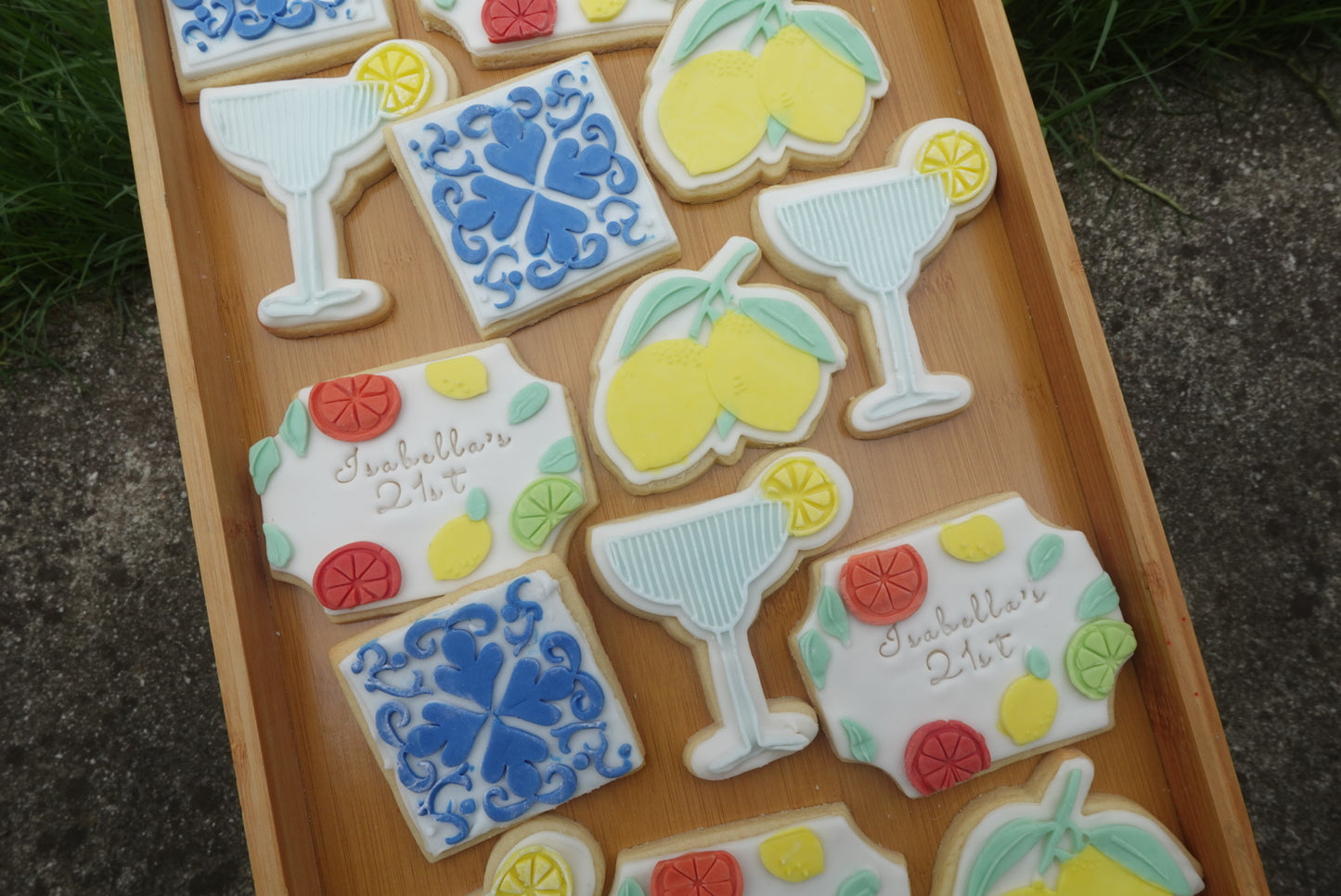 Amalfi Coast Theme Cookie