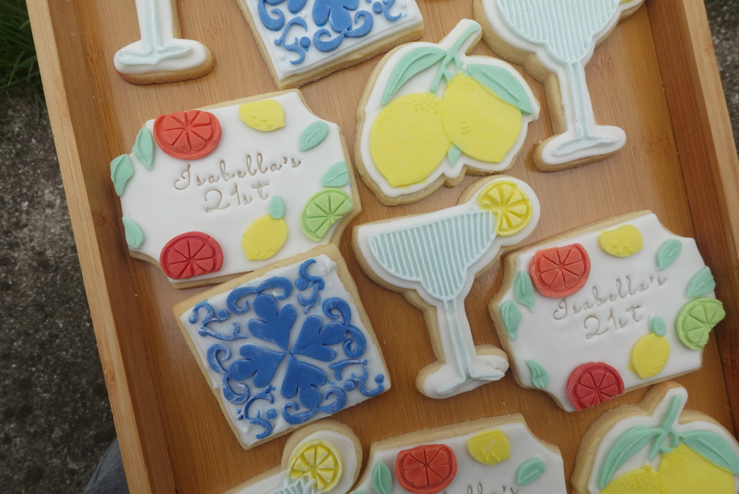 Amalfi Coast Theme Cookie