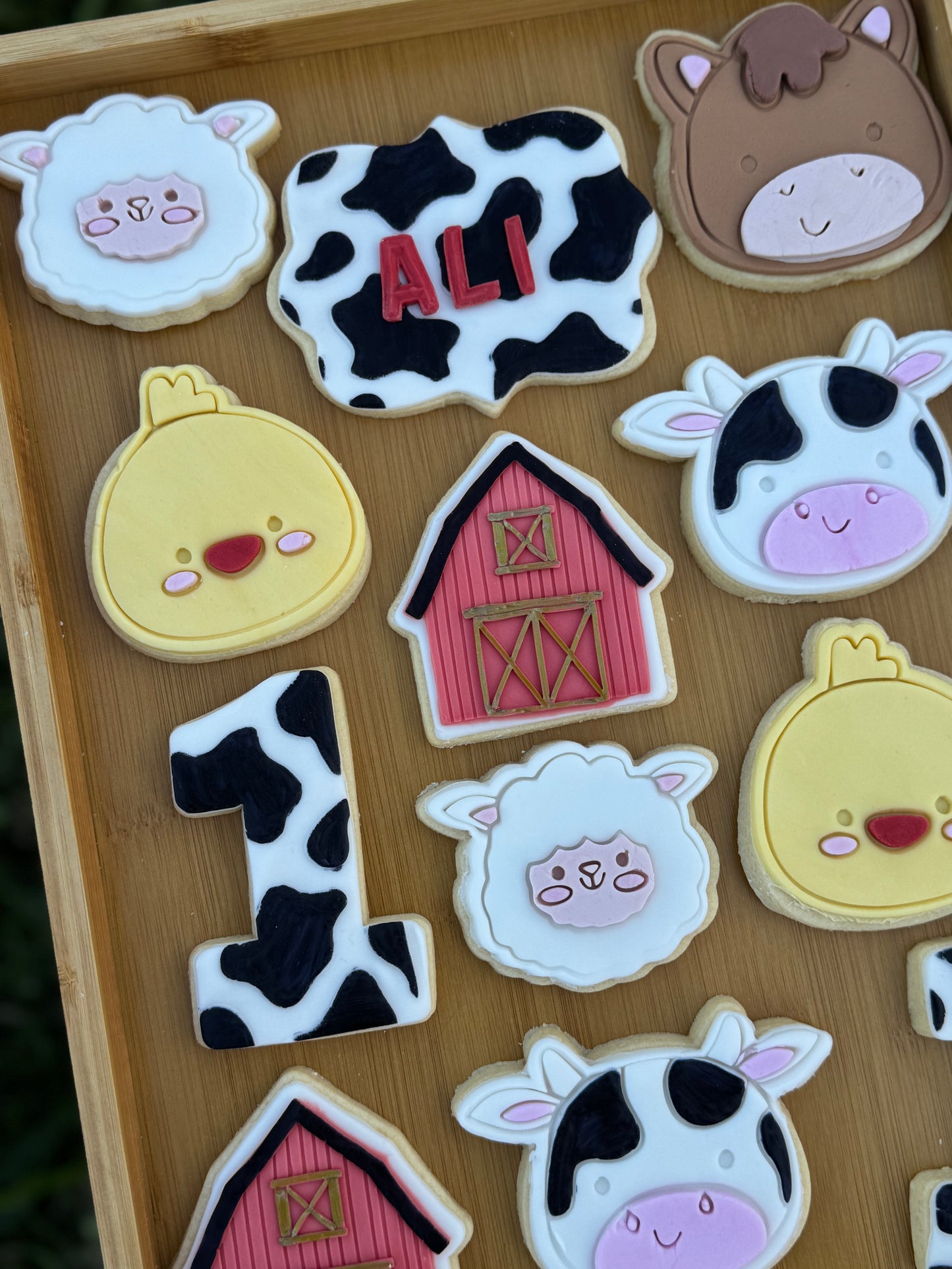 Farm Theme Cookies