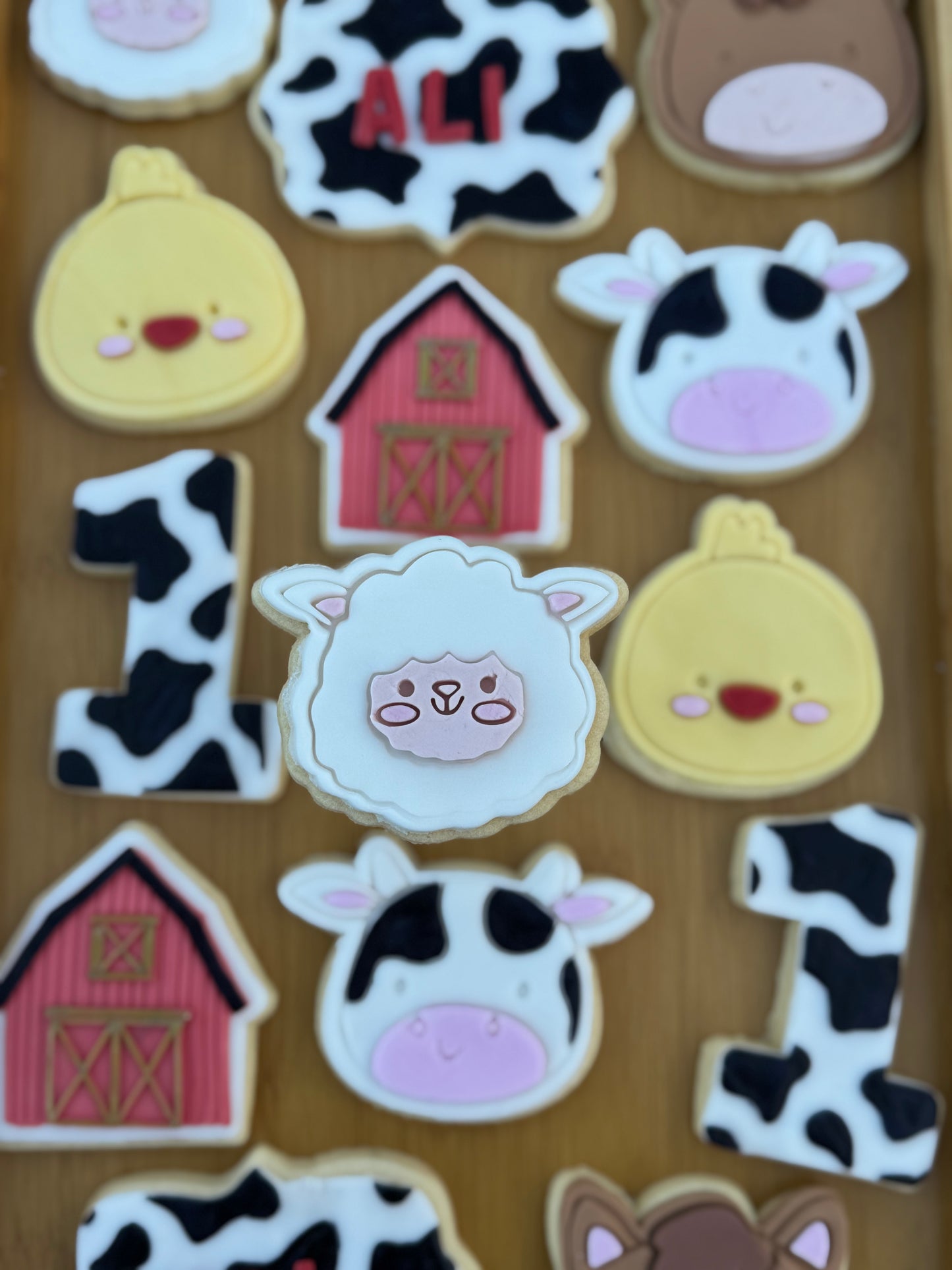 Farm Theme Cookies