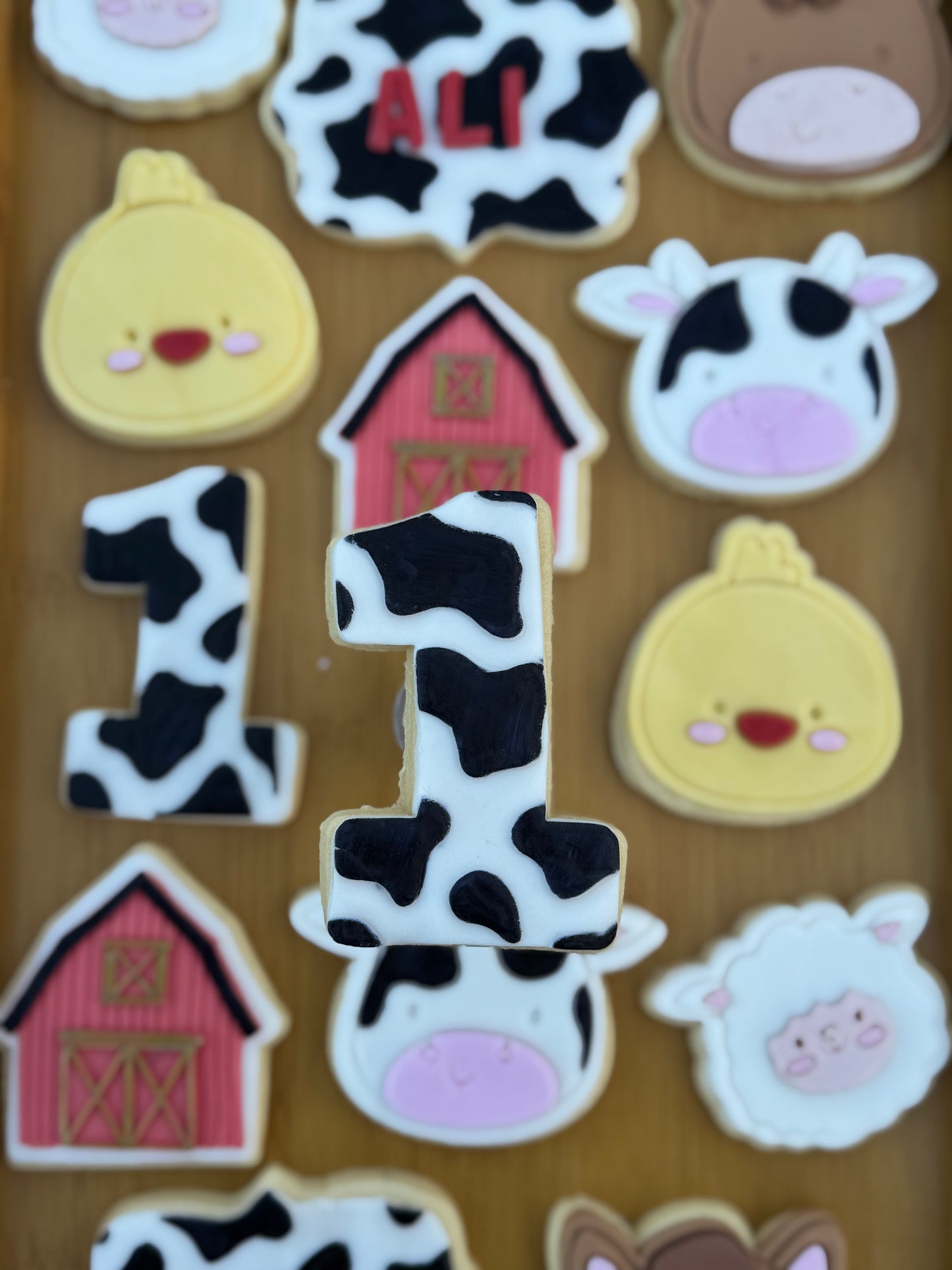 Farm Theme Cookies