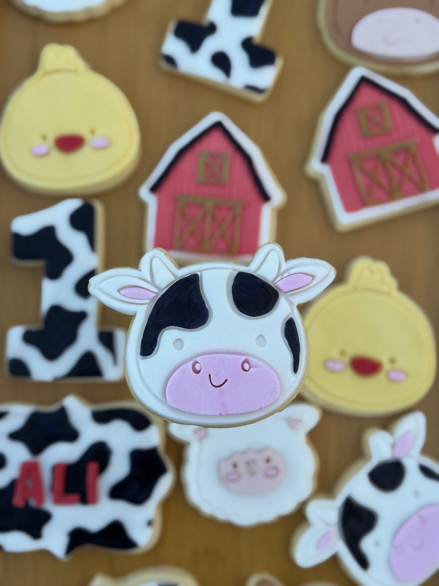 Farm Theme Cookies