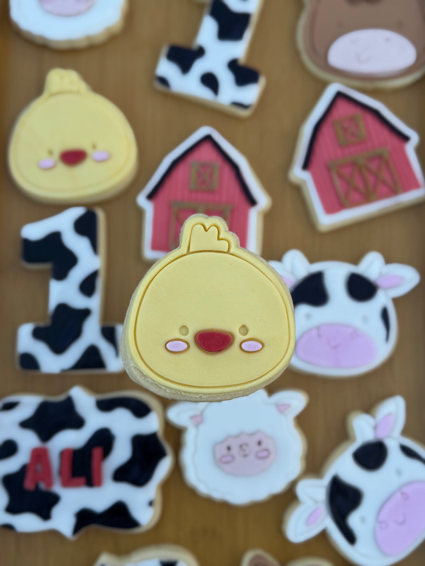 Farm Theme Cookies
