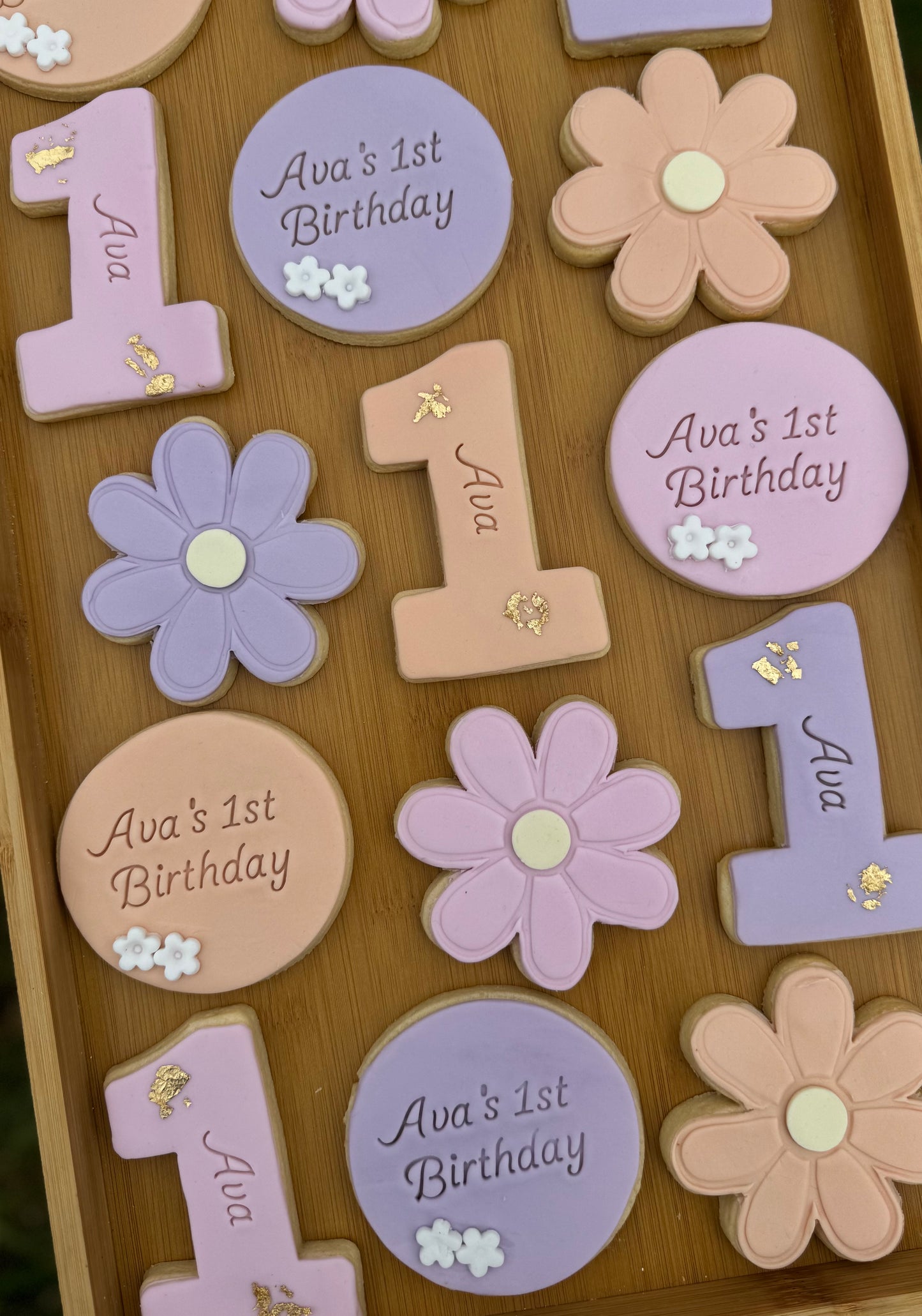 Flower Theme Cookies