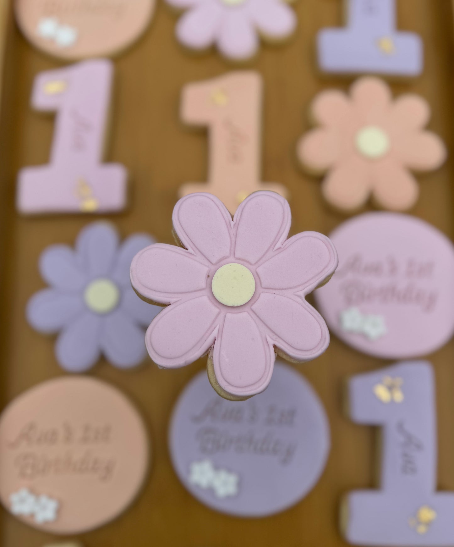 Flower Theme Cookies