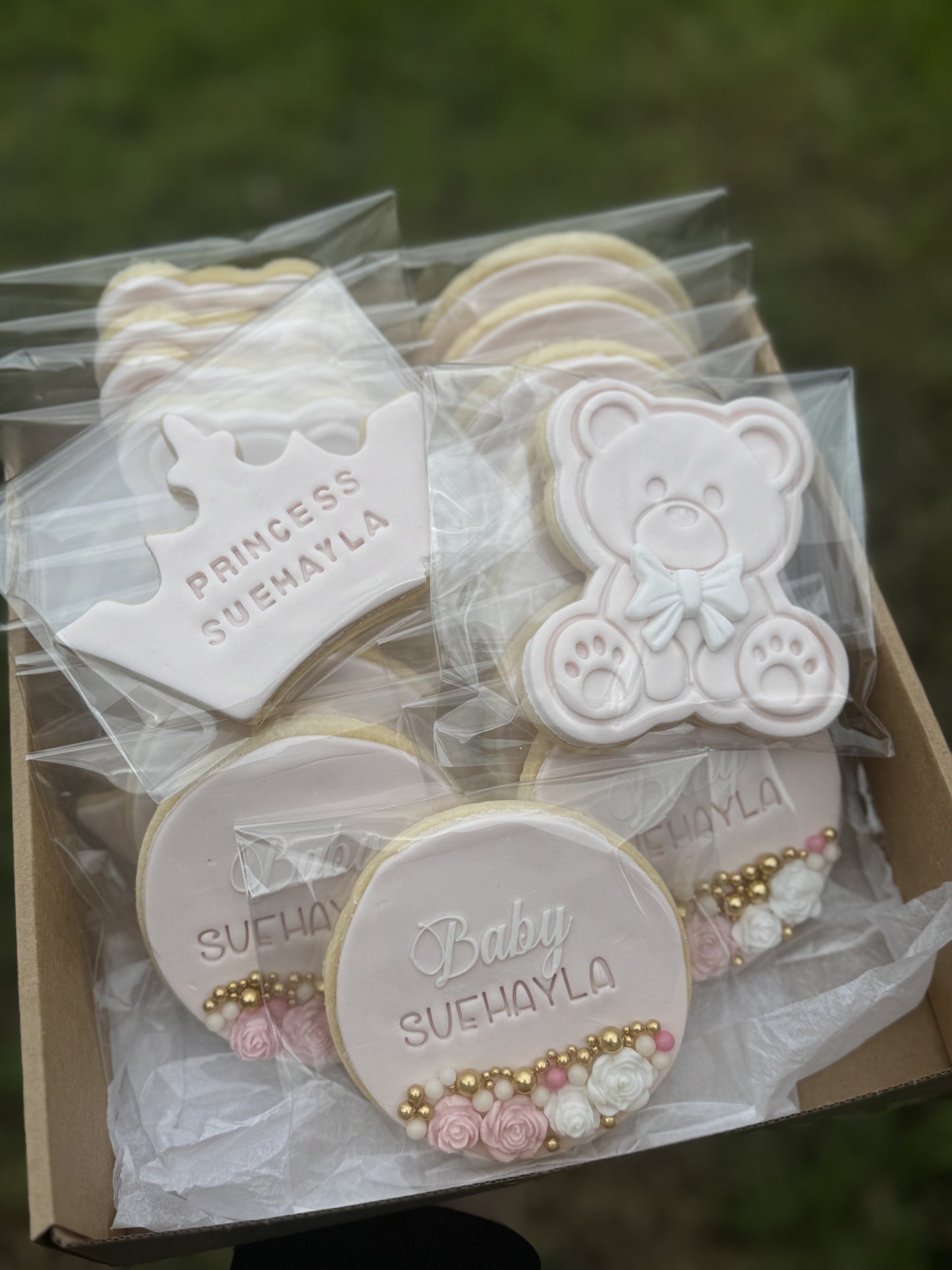 Flower Border Cookie