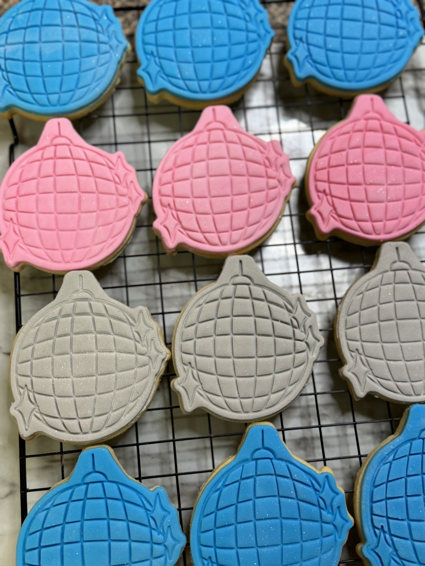 Disco Ball Cookie