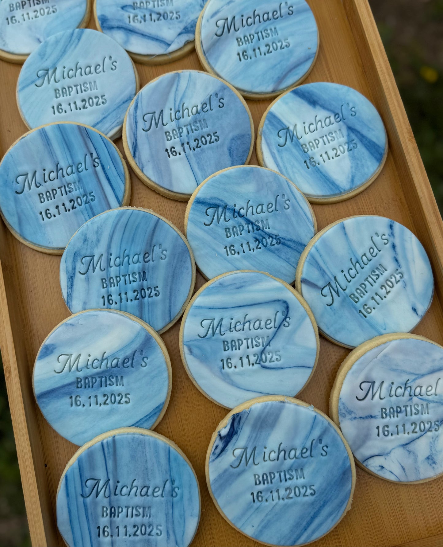 Marble Design Cookie