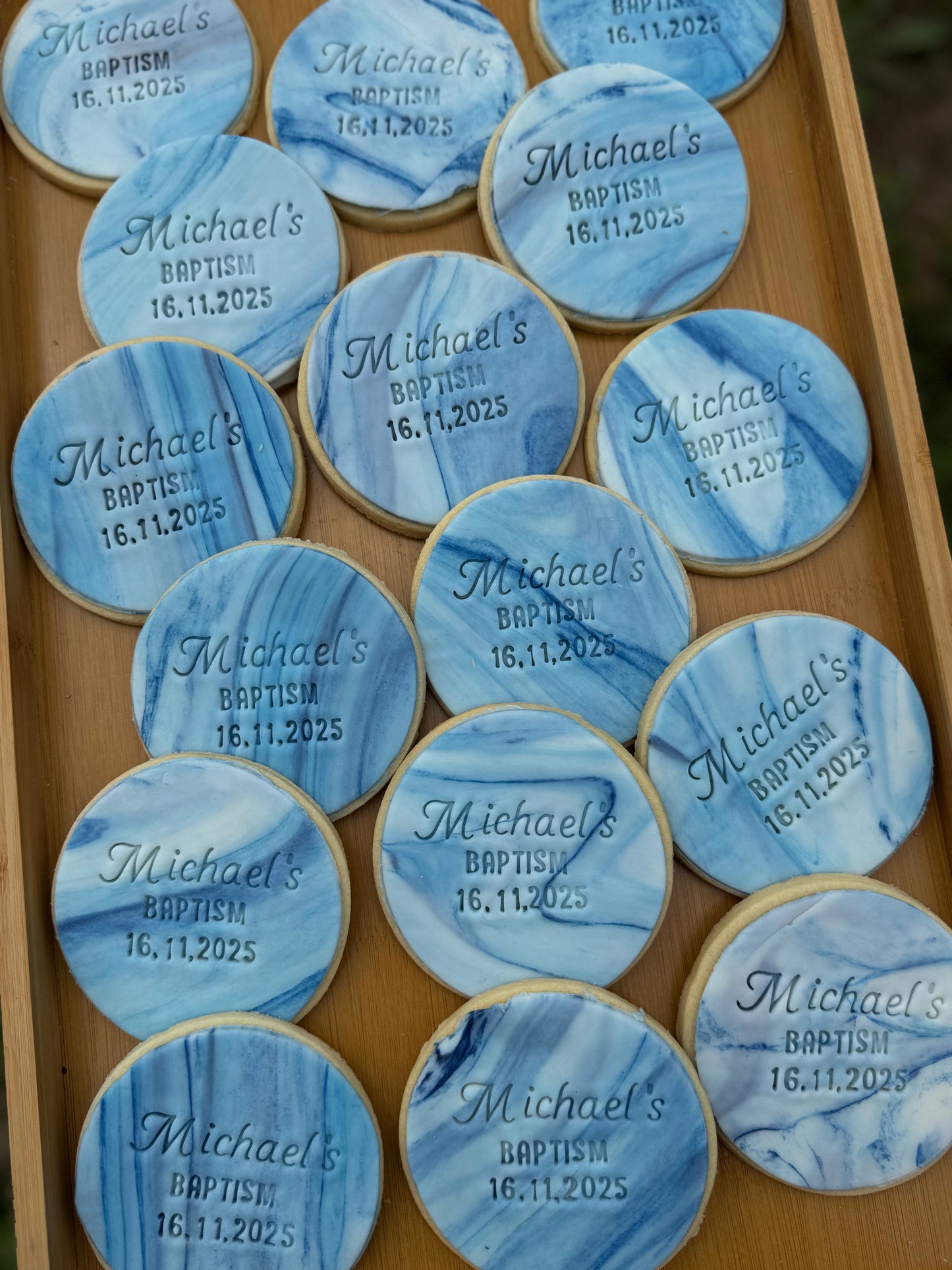 Marble Design Cookie