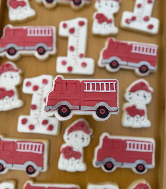 Fire Truck Cookie