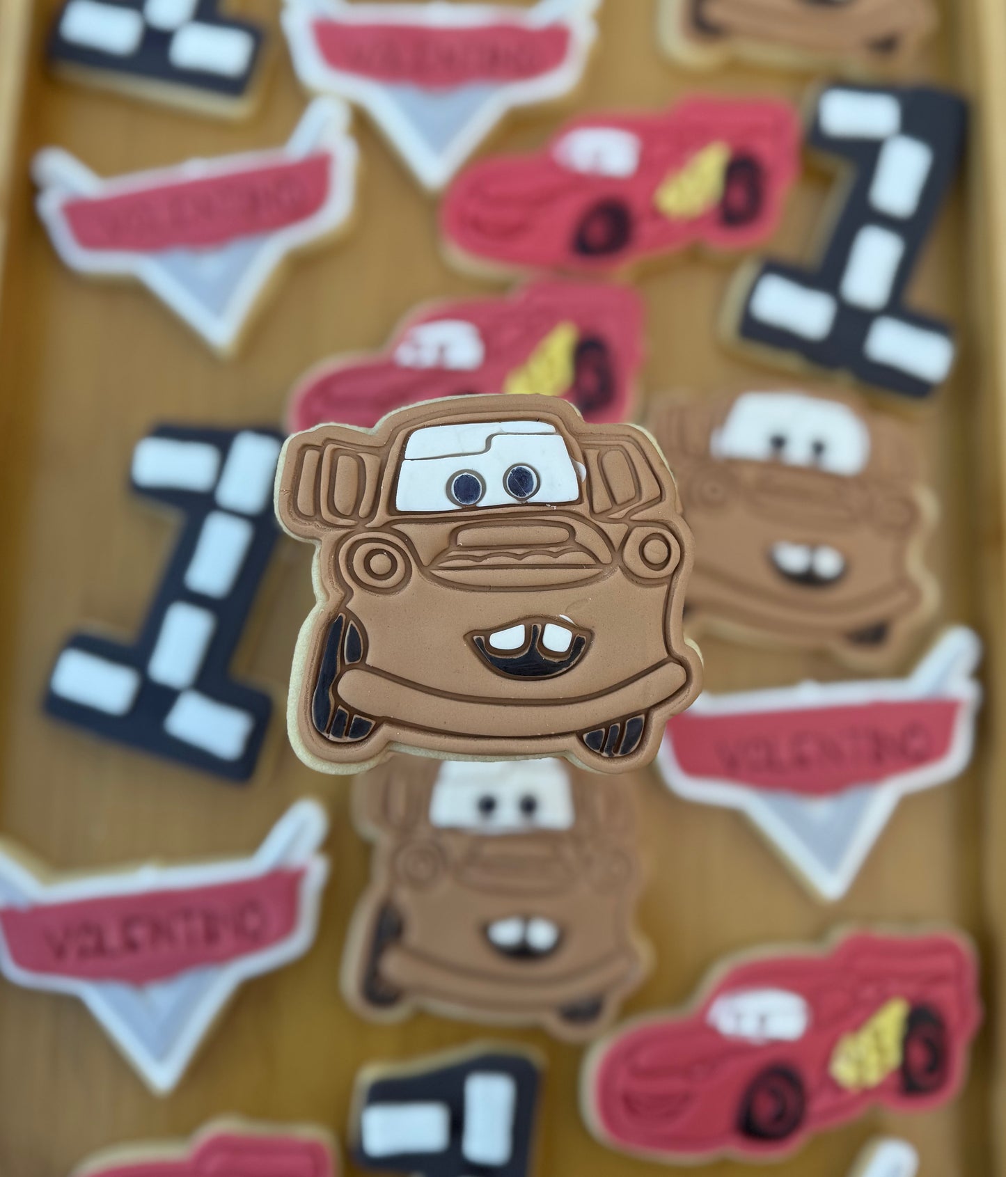 Cars Theme Cookies