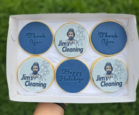 Corporate Logo Cookie Box