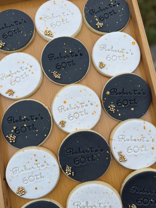 Gold Speckle Cookie