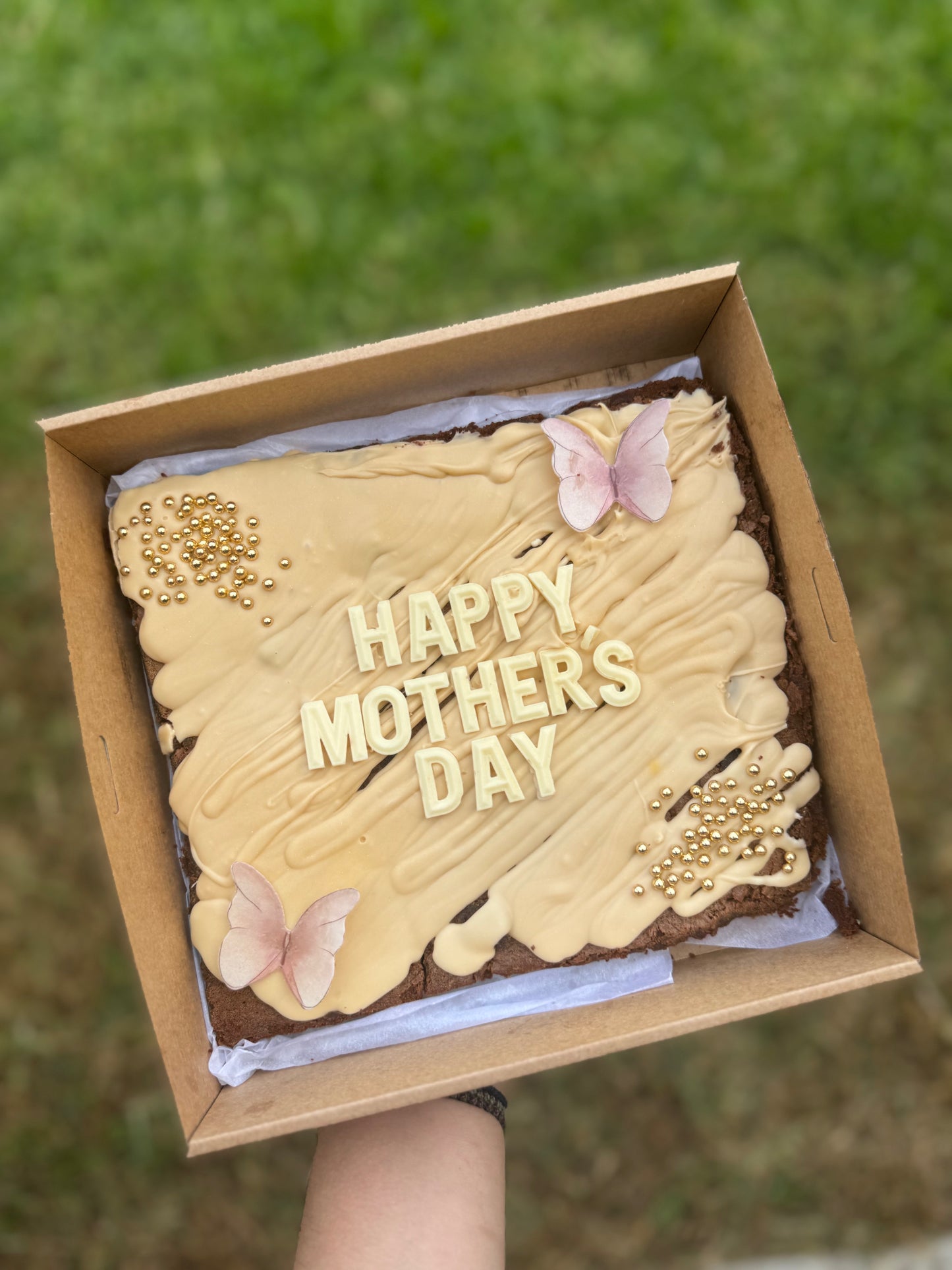 Custom Message Brownie