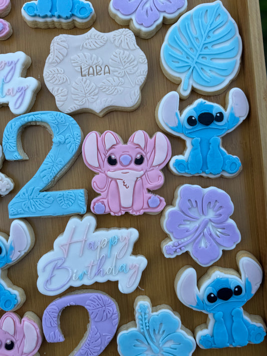 Angel & Stitch Theme Cookie