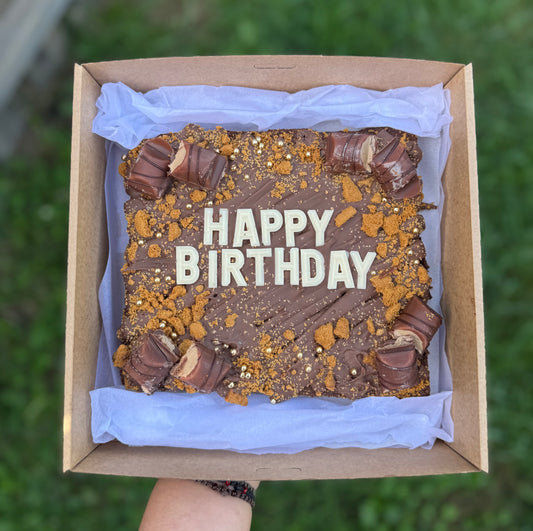 Custom Message Brownie