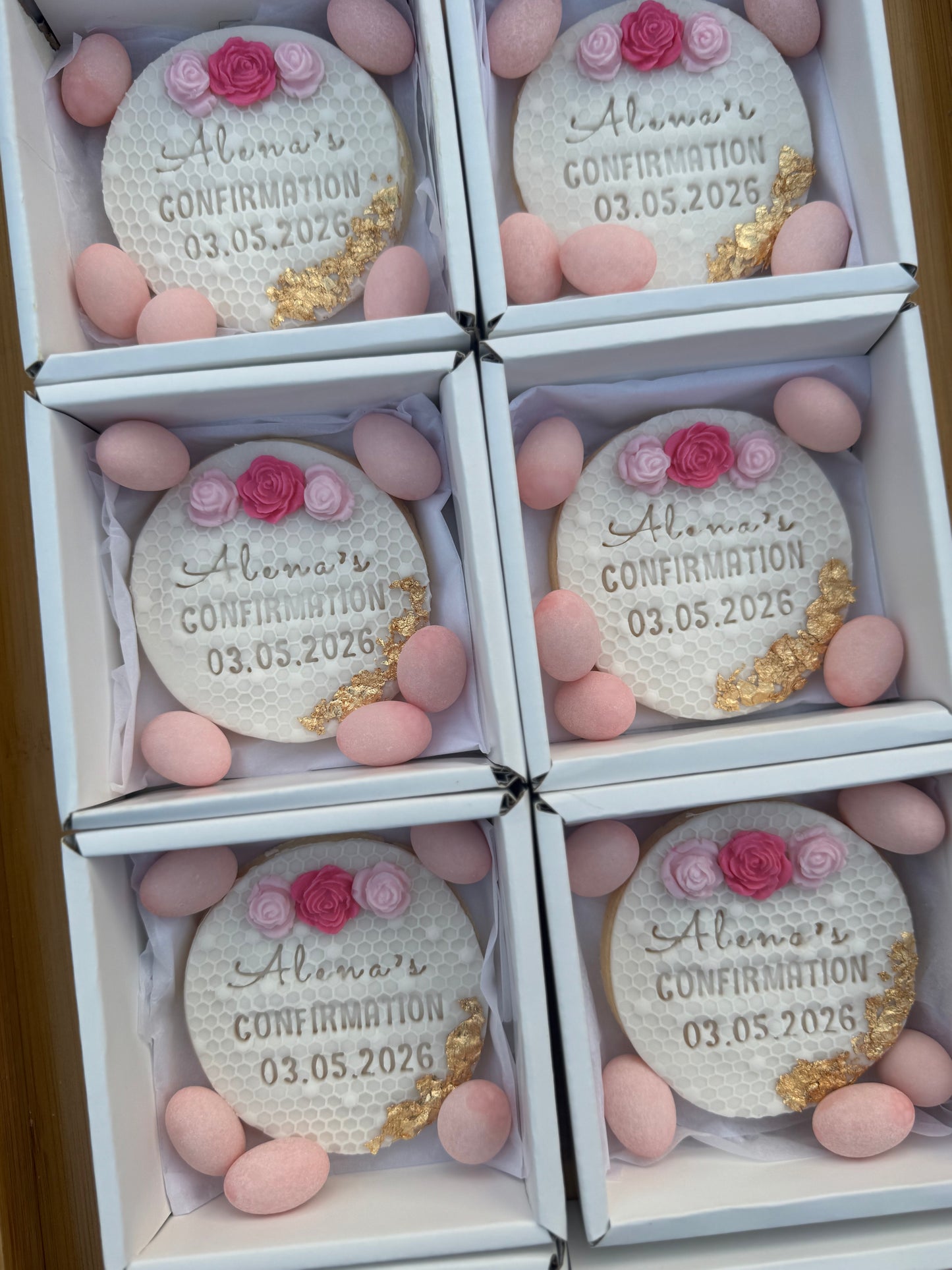 Sugar Almond Cookie Box