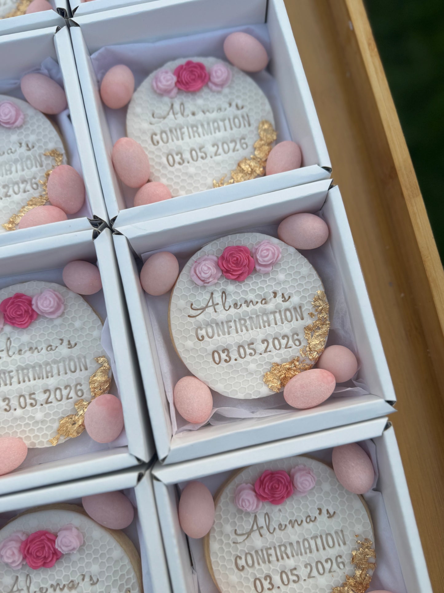 Sugar Almond Cookie Box