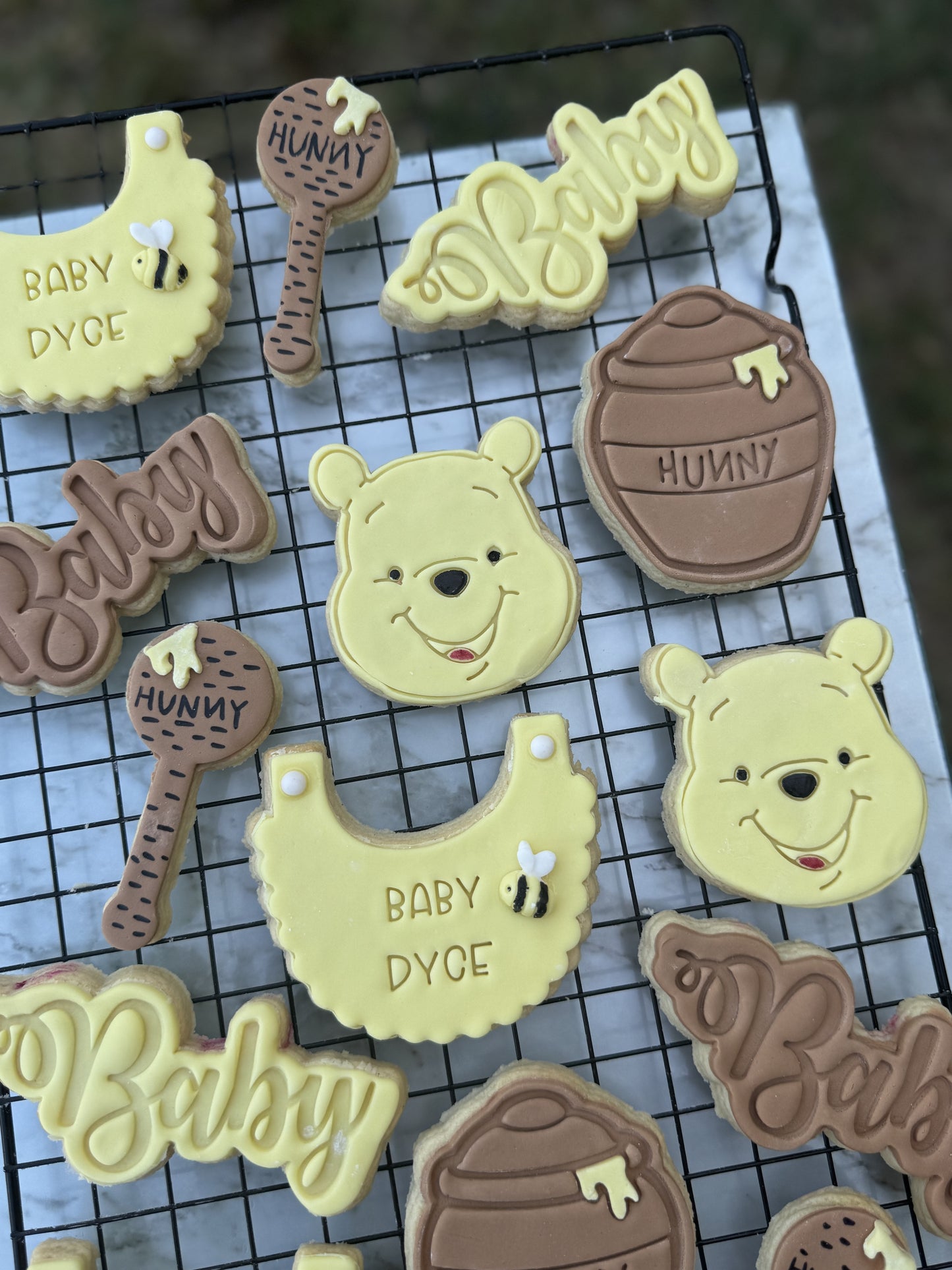 Winnie the Pooh Baby Cookies