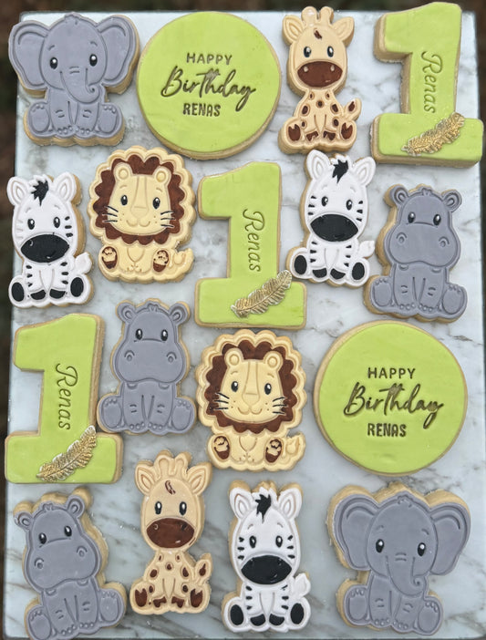 Jungle Animal Cookie