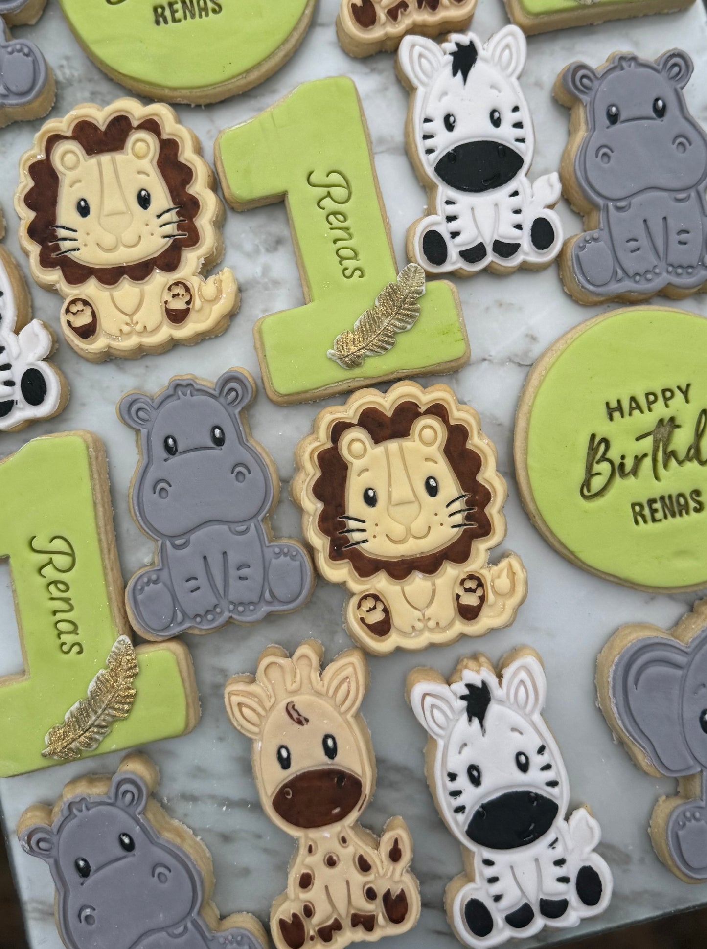 Jungle Animal Cookie