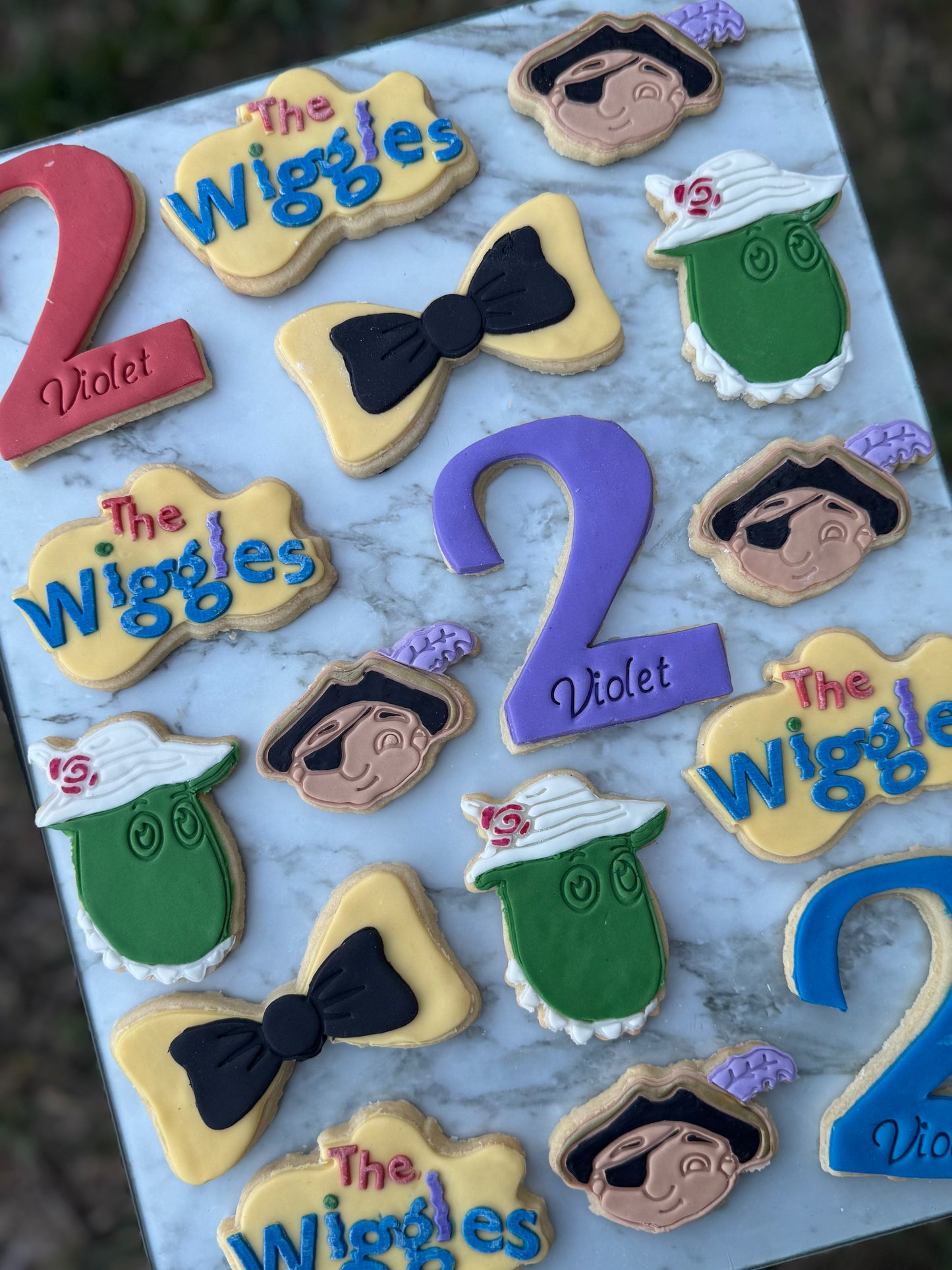 Wiggles Themed Cookies