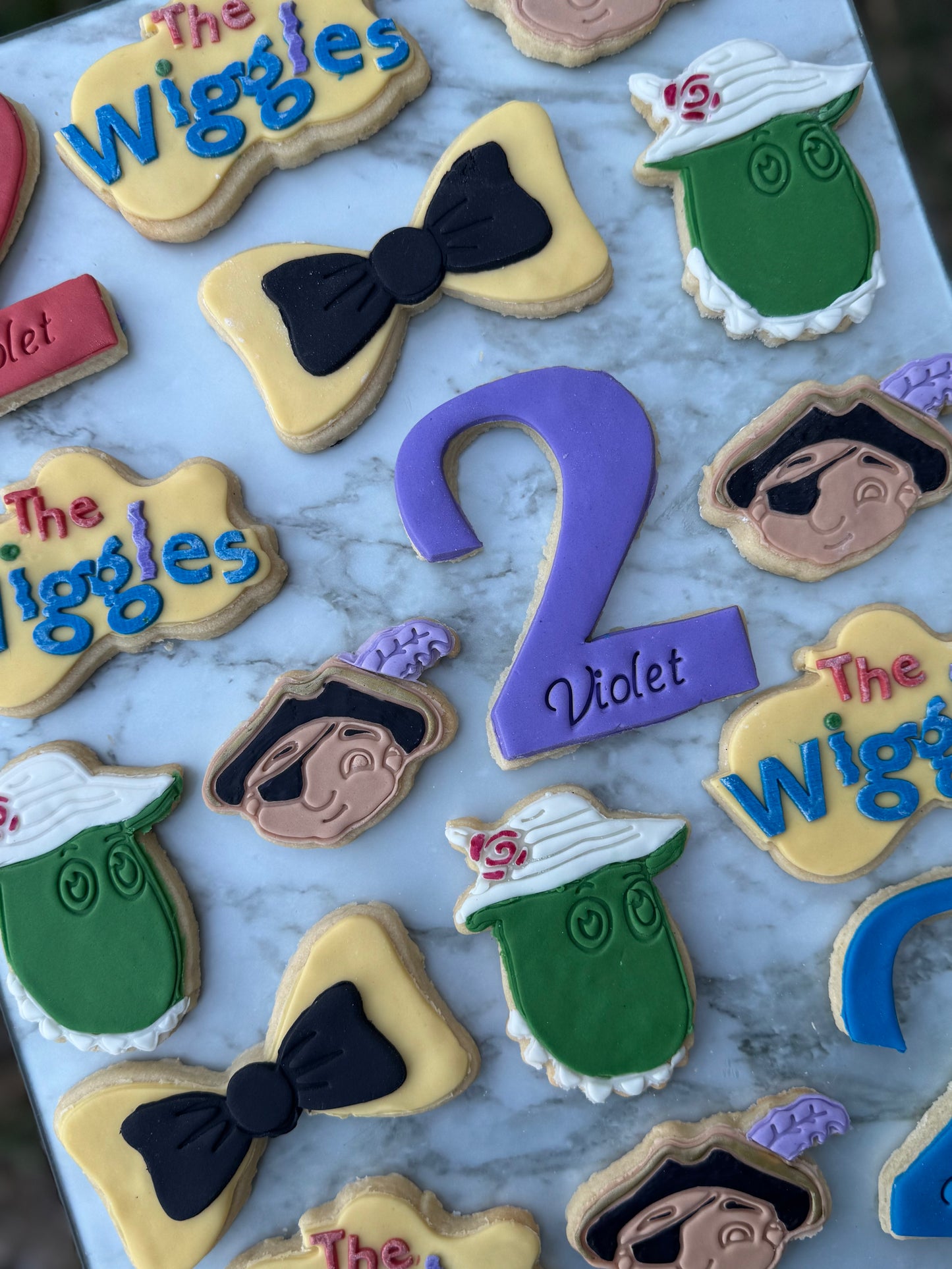 Wiggles Themed Cookies