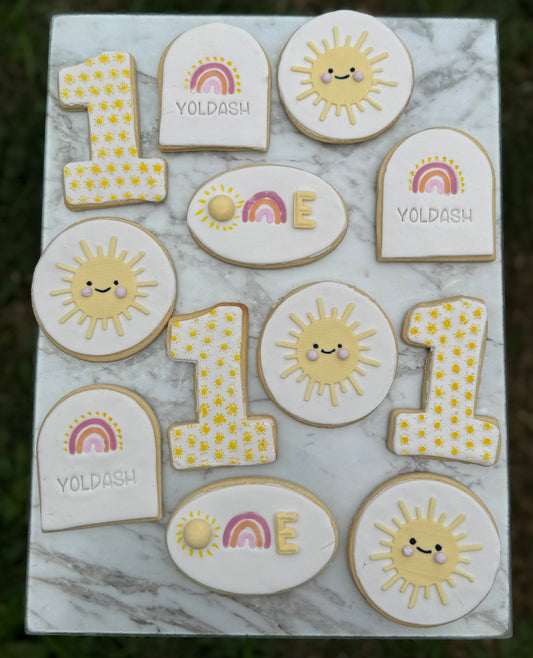 Sunshine & Rainbow Cookie