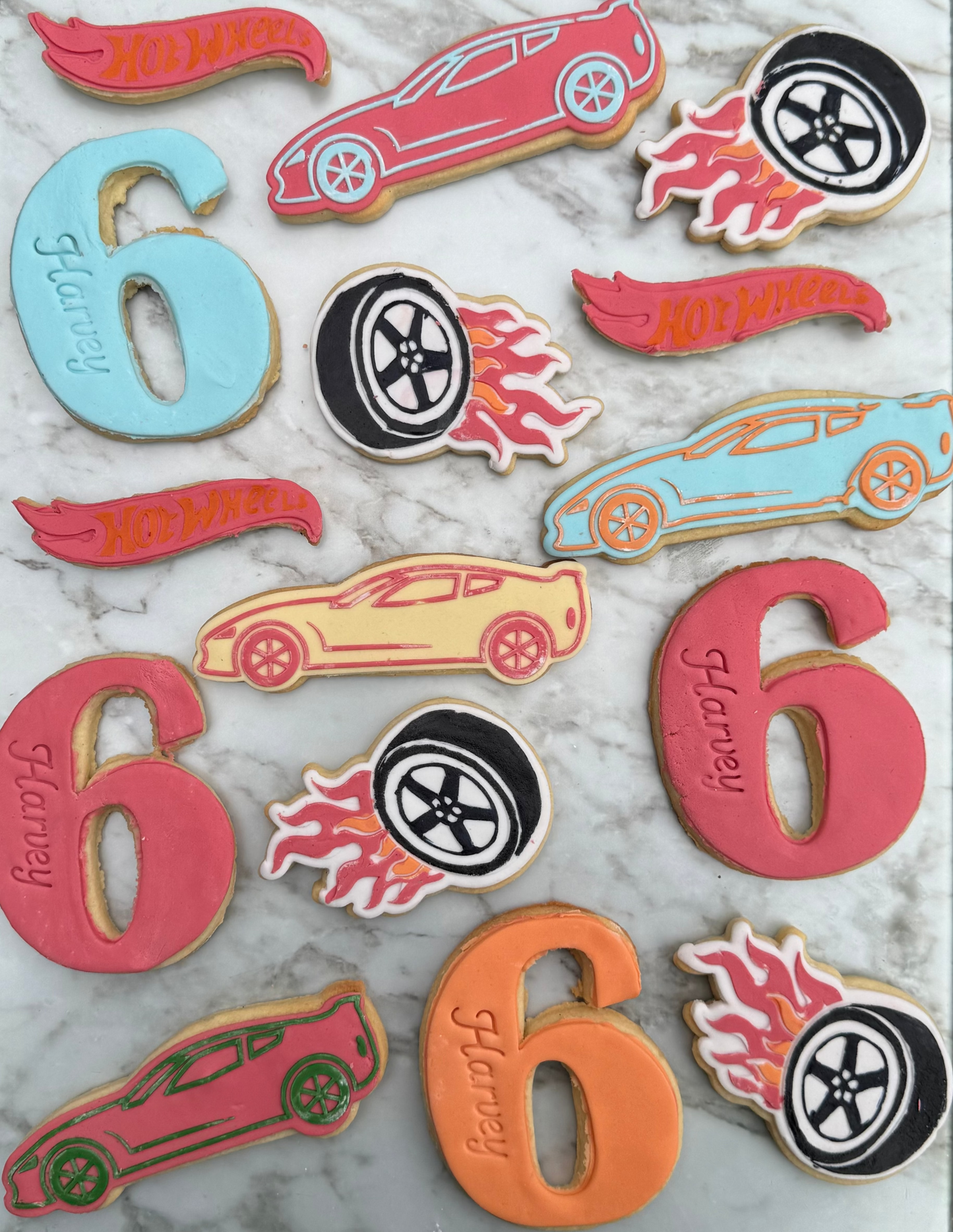 Hot Wheels Cookies