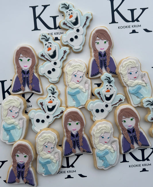 Frozen Theme Cookie