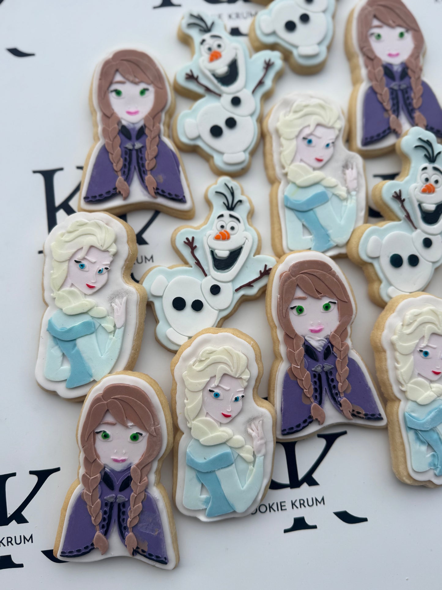 Frozen Theme Cookie