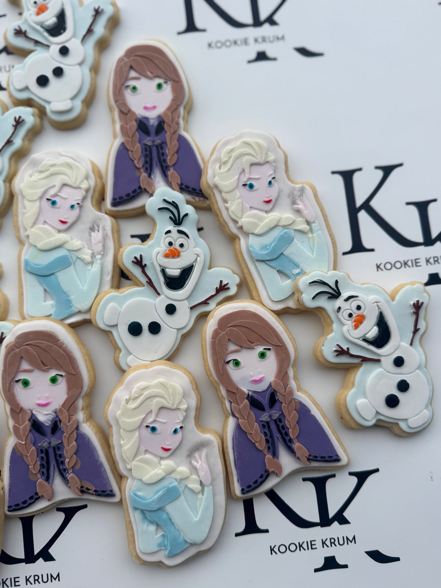 Frozen Theme Cookie