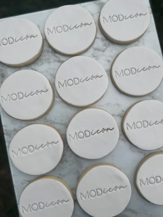 Business Imprinted Logo Cookie