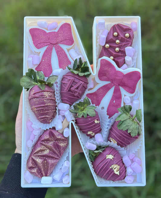 Custom Letter/ Number Dessert Box