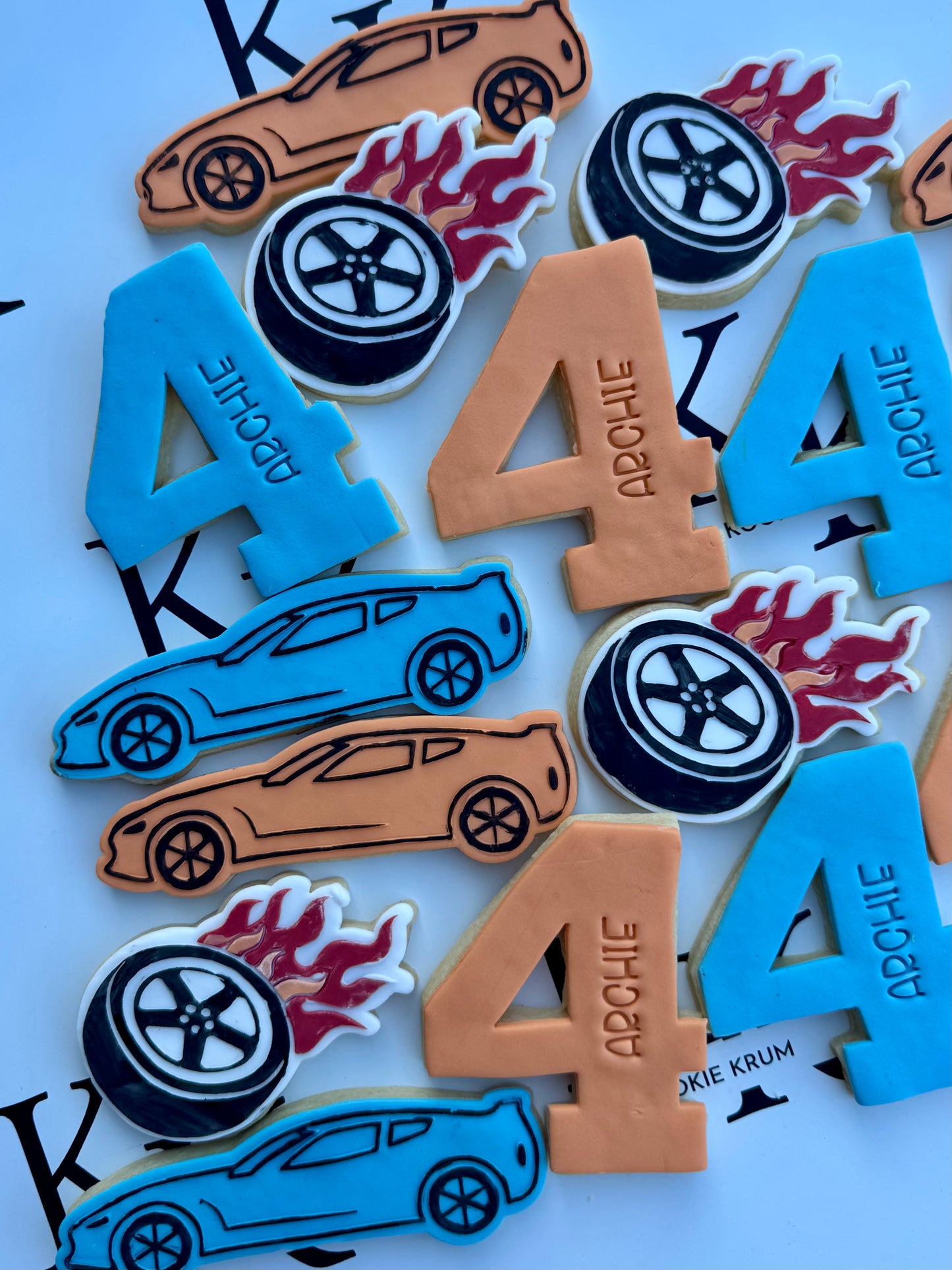 Hot Wheels Cookies