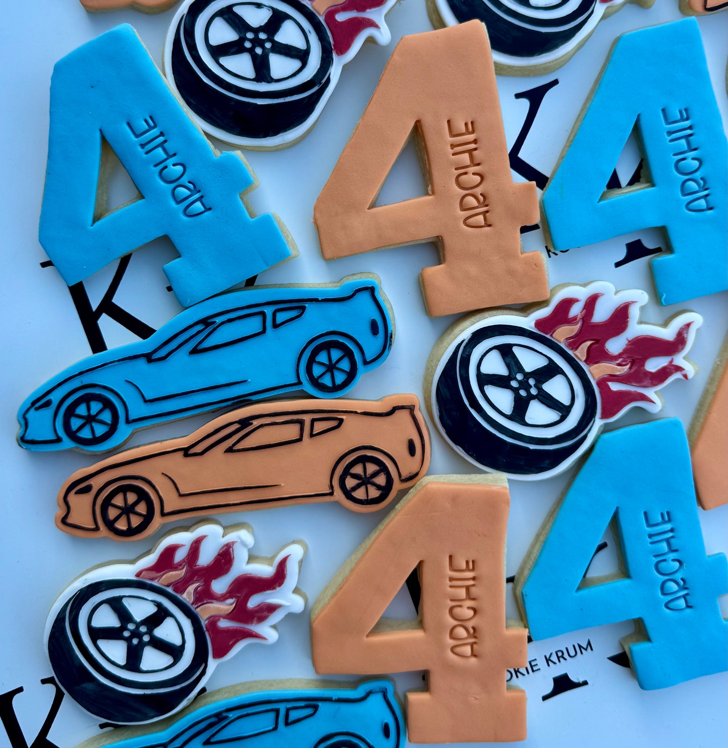 Hot Wheels Cookies