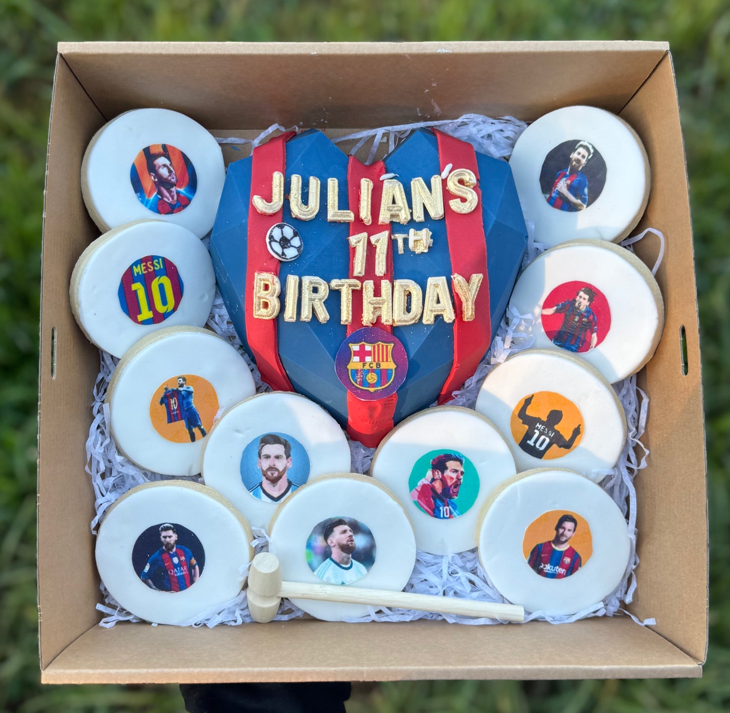 Chocolate Smash Piñata Cookie Box