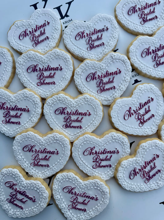 Lace Heart Cookie
