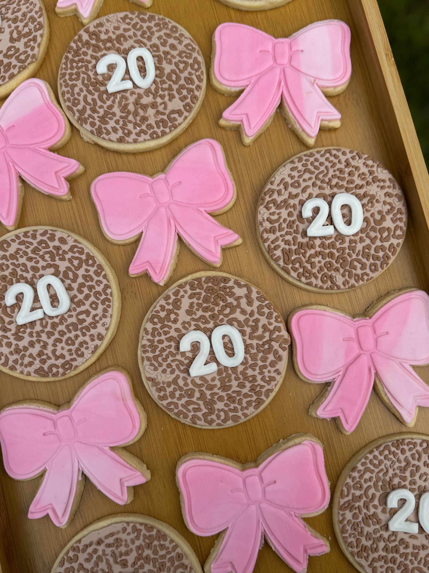 Leopard Print Cookie