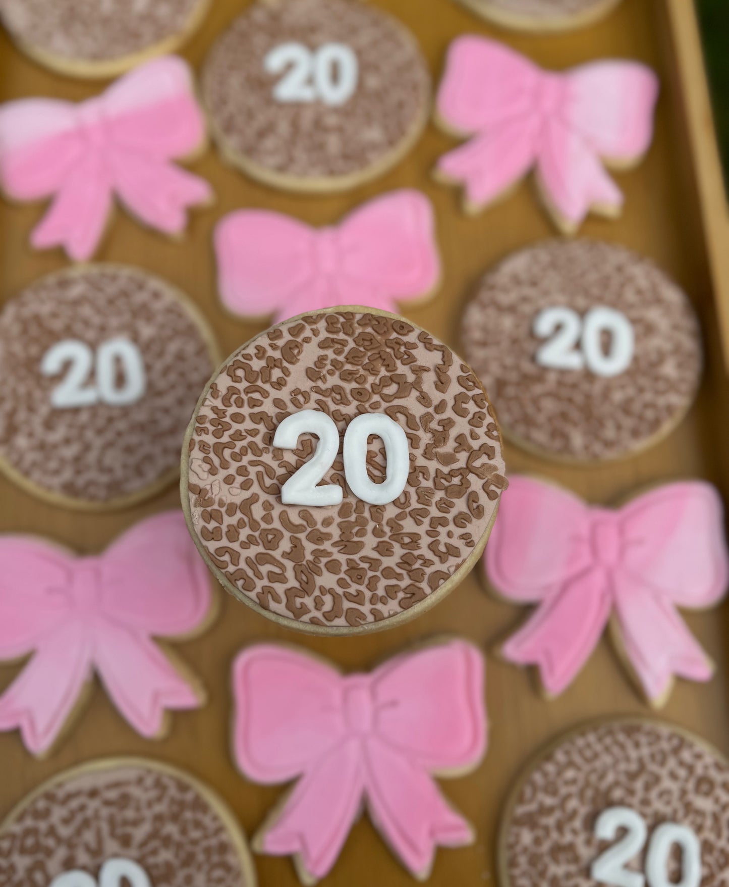 Leopard Print Cookie