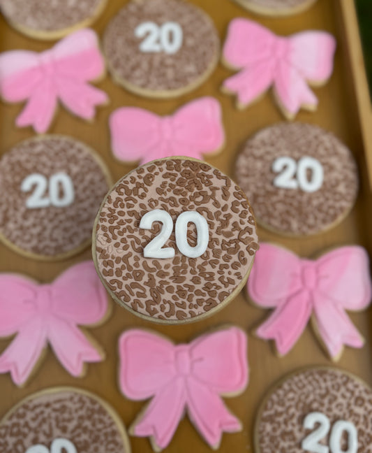 Leopard Print Cookie