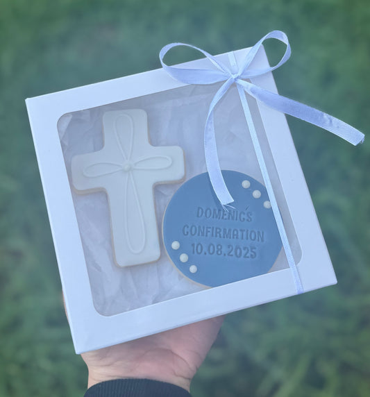 Round & Cross Cookie Box